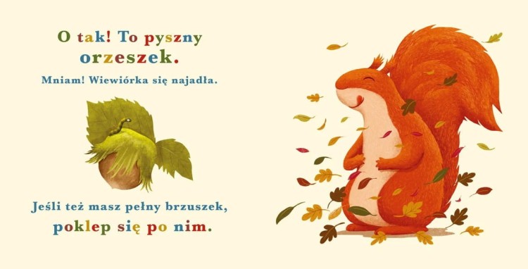 Rok w lesie. Wiewiórka