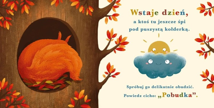Rok w lesie. Wiewiórka