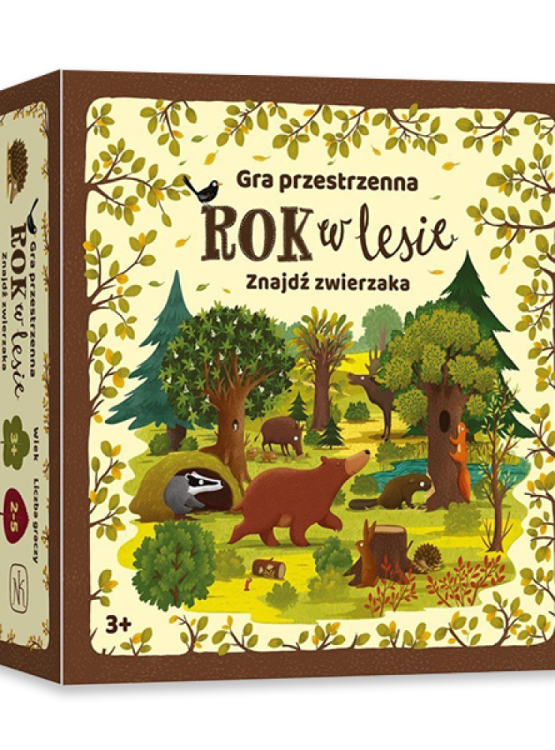 Rok w lesie. Znajdź zwierzaka