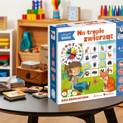 Na tropie zwierząt. Gra edukacyjna